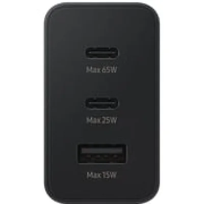 Power Adapter 65W Trio Power Samsung - Black